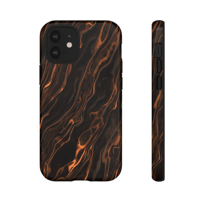 Copper Swirl Phone Case — Tough Protective iPhone Cover