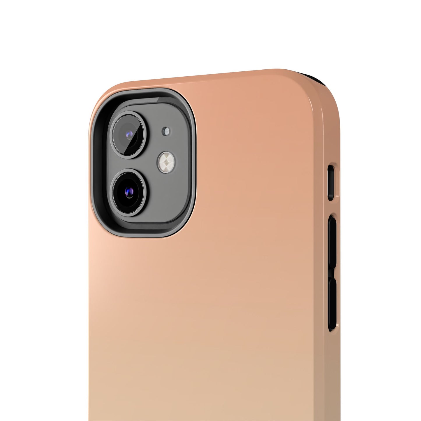 Gradient Tough Phone Case — Peach Ombre Protective Cover