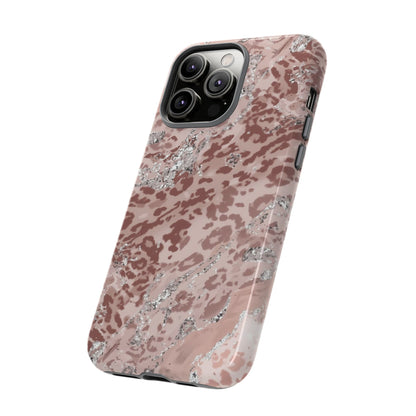 Tropical Monstera Phone Case — Colorful Leaf Protective Tough Case