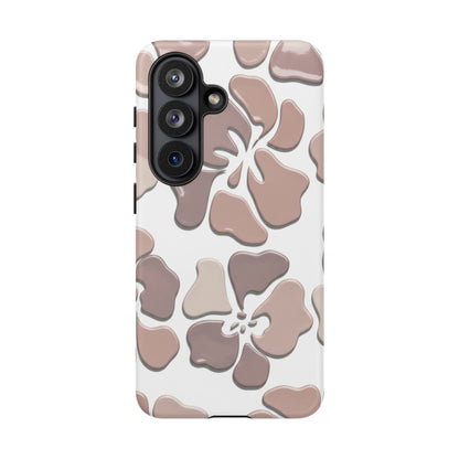 Tough Cases — Neutral Floral Tough Phone Case