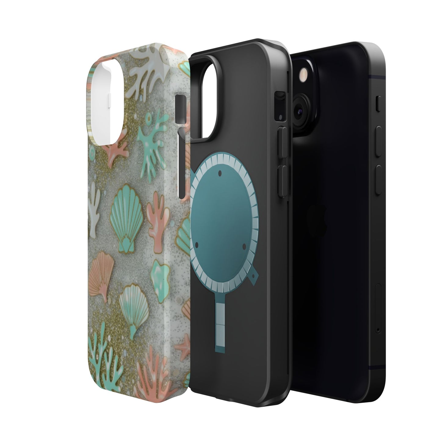 Seashell Coral Magnetic Impact Phone Case