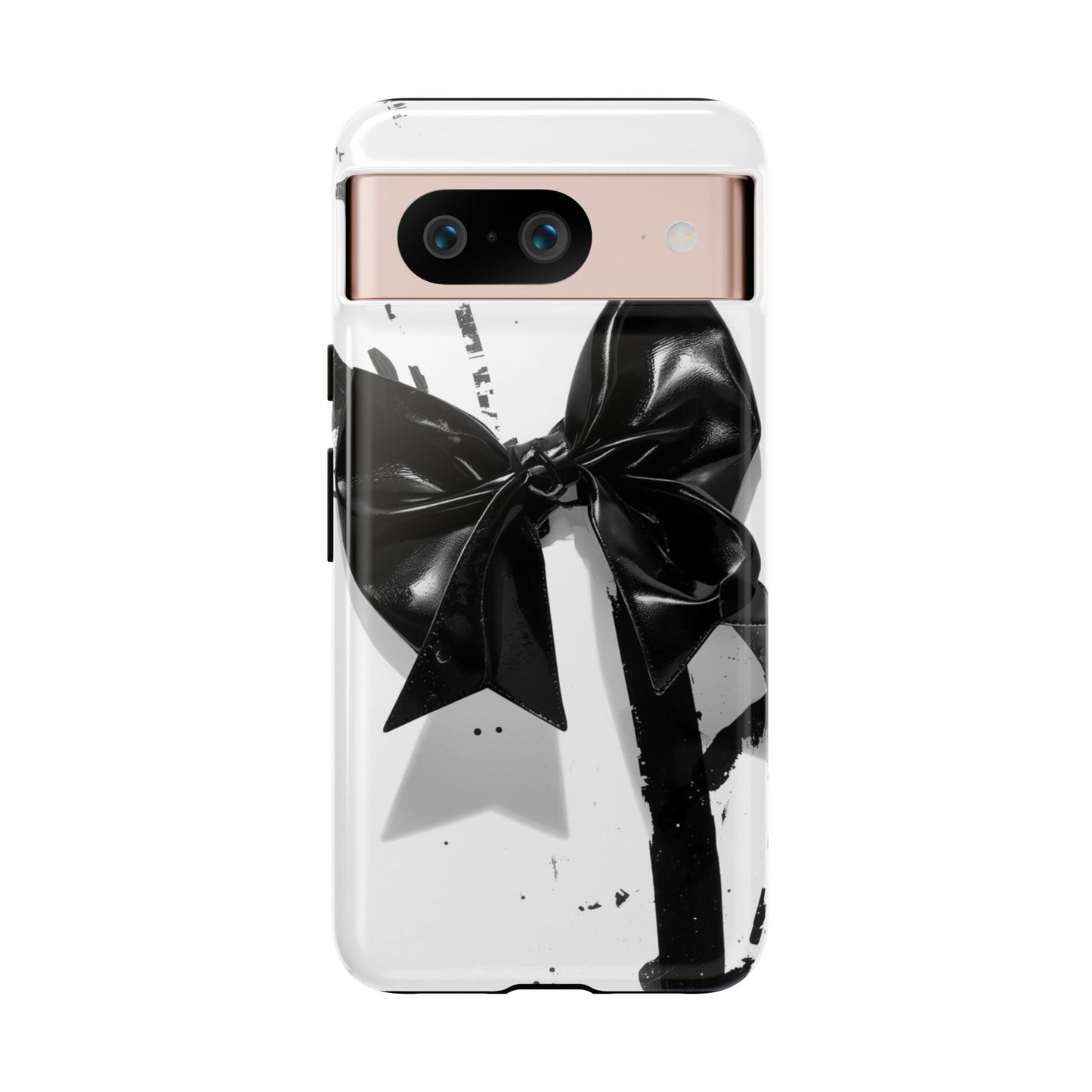 Phone Case — Black Bow Graphic Protective Cover