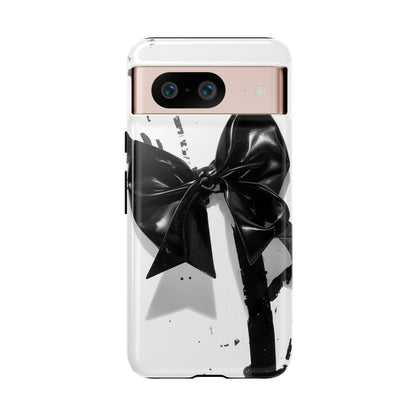 Phone Case — Black Bow Graphic Protective Cover