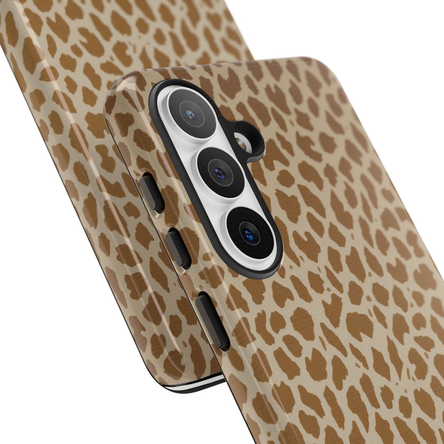 Leopard Print Tough Phone Case — Slim Protective Animal Pattern