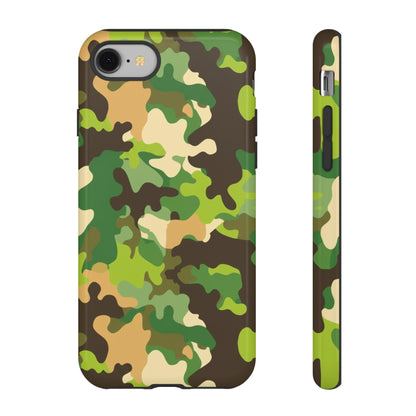 Camouflage Tough Phone Case — Military Camo Protective Cover