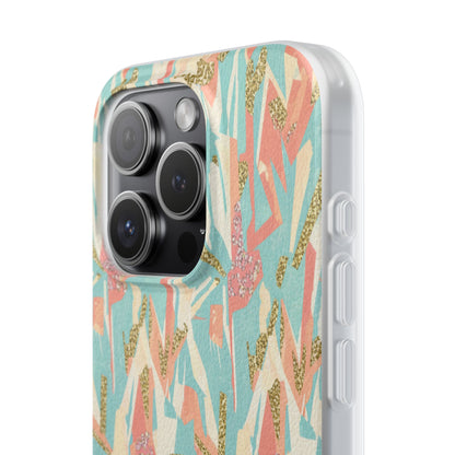 Pastel Abstract Floral Phone Case - Flexi Case