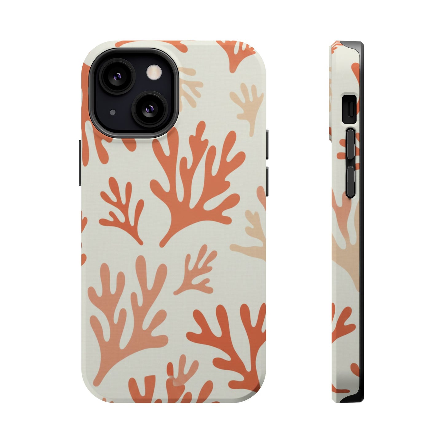 Coral Reef Magnetic Impact Phone Case — Protective MagSafe-Compatible Design