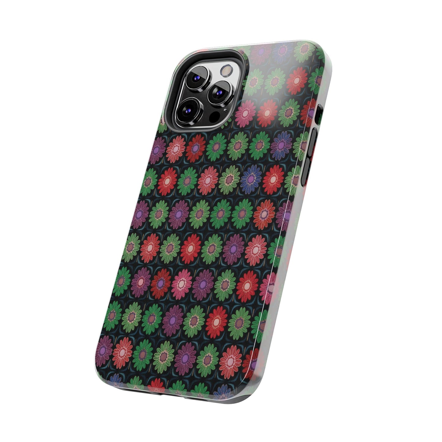 Copy of Floral Sunflower Tough Phone Case — Neutral Daisy Pattern Protective Cover
