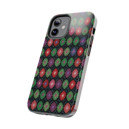 Copy of Floral Sunflower Tough Phone Case — Neutral Daisy Pattern Protective Cover
