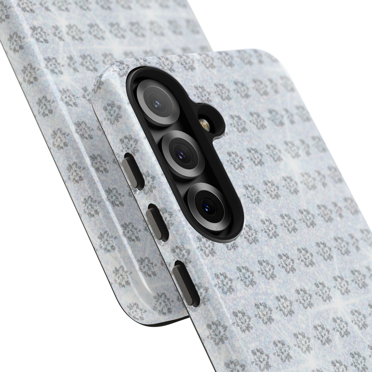 Tough Phone Case — Subtle floral Print Protective Cover