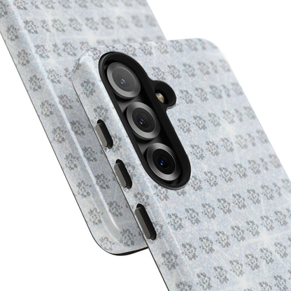 Tough Phone Case — Subtle floral Print Protective Cover