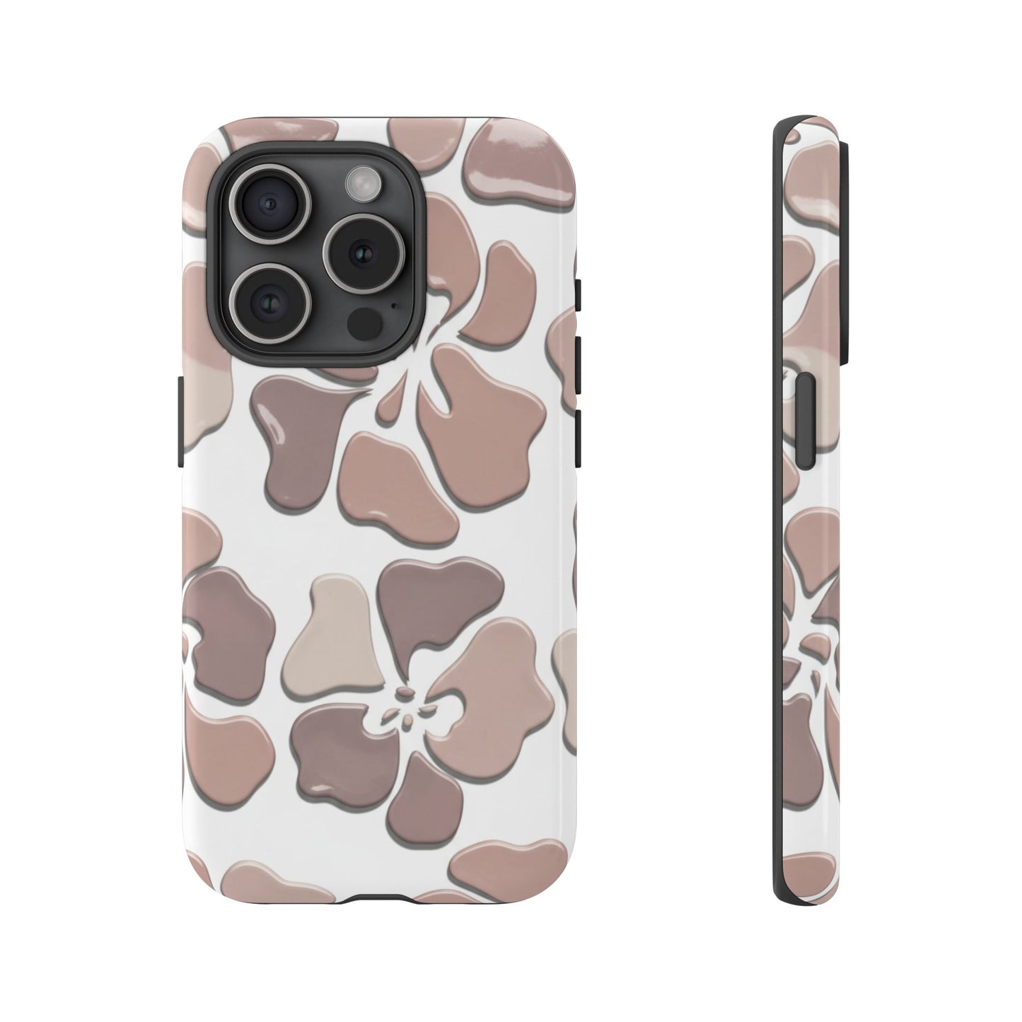 Tough Cases — Neutral Floral Tough Phone Case