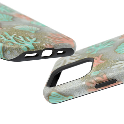 Seashell Coral Magnetic Impact Phone Case