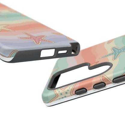 Starfish Wave Tough Phone Case — Pastel Beach Protective Cover