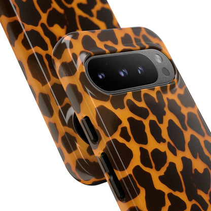Leopard Print Tough Phone Case — Slim Protective iPhone Cover