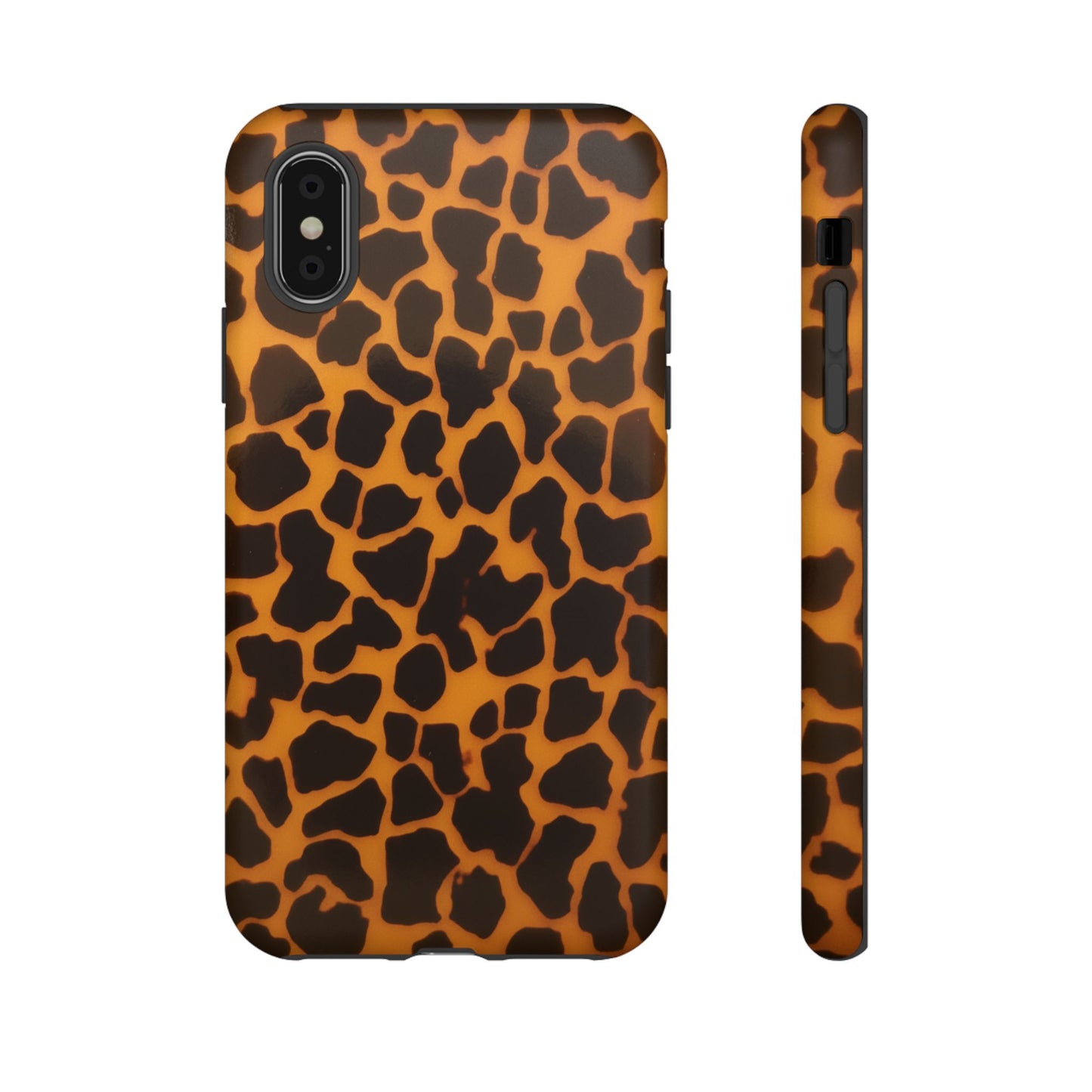 Leopard Print Tough Phone Case — Slim Protective iPhone Cover