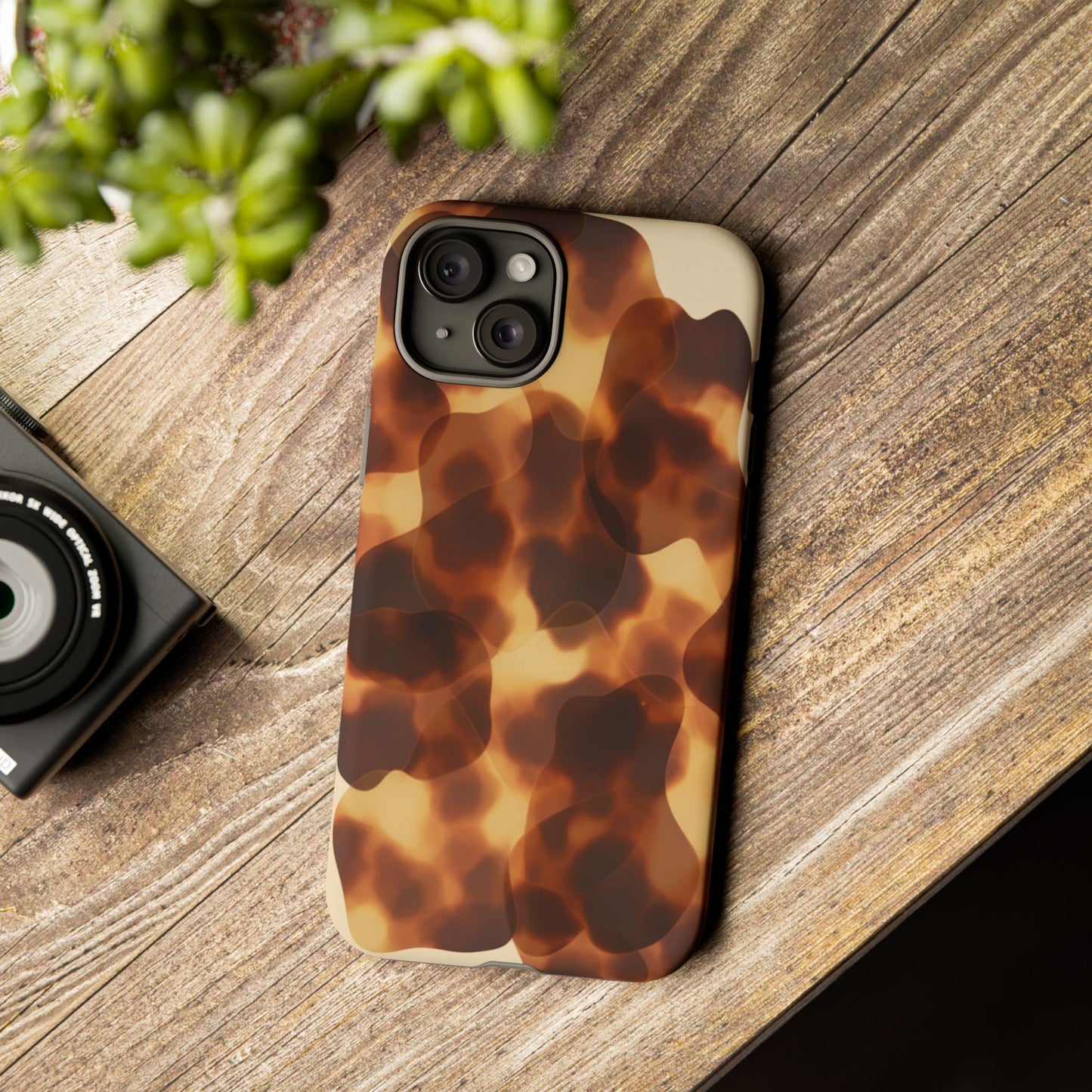 Tortoiseshell Phone Case — Tough Protective iPhone Cover