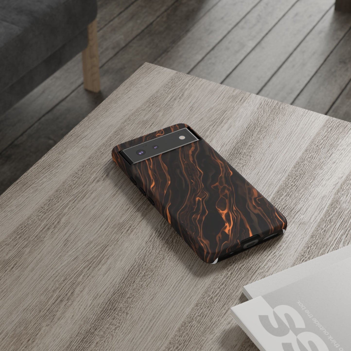 Copper Swirl Phone Case — Tough Protective iPhone Cover