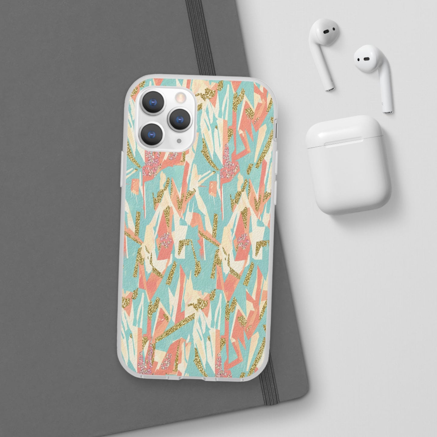 Pastel Abstract Floral Phone Case - Flexi Case