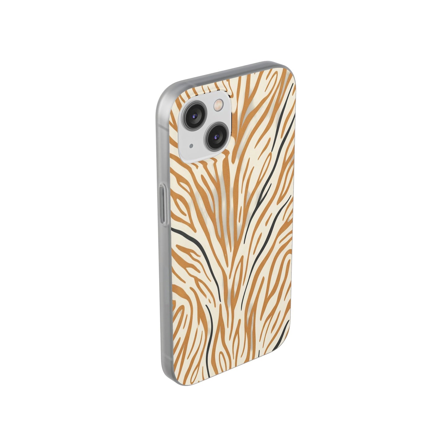 Pink Leopard Print Phone Case – Slim Flexible Protective Cover