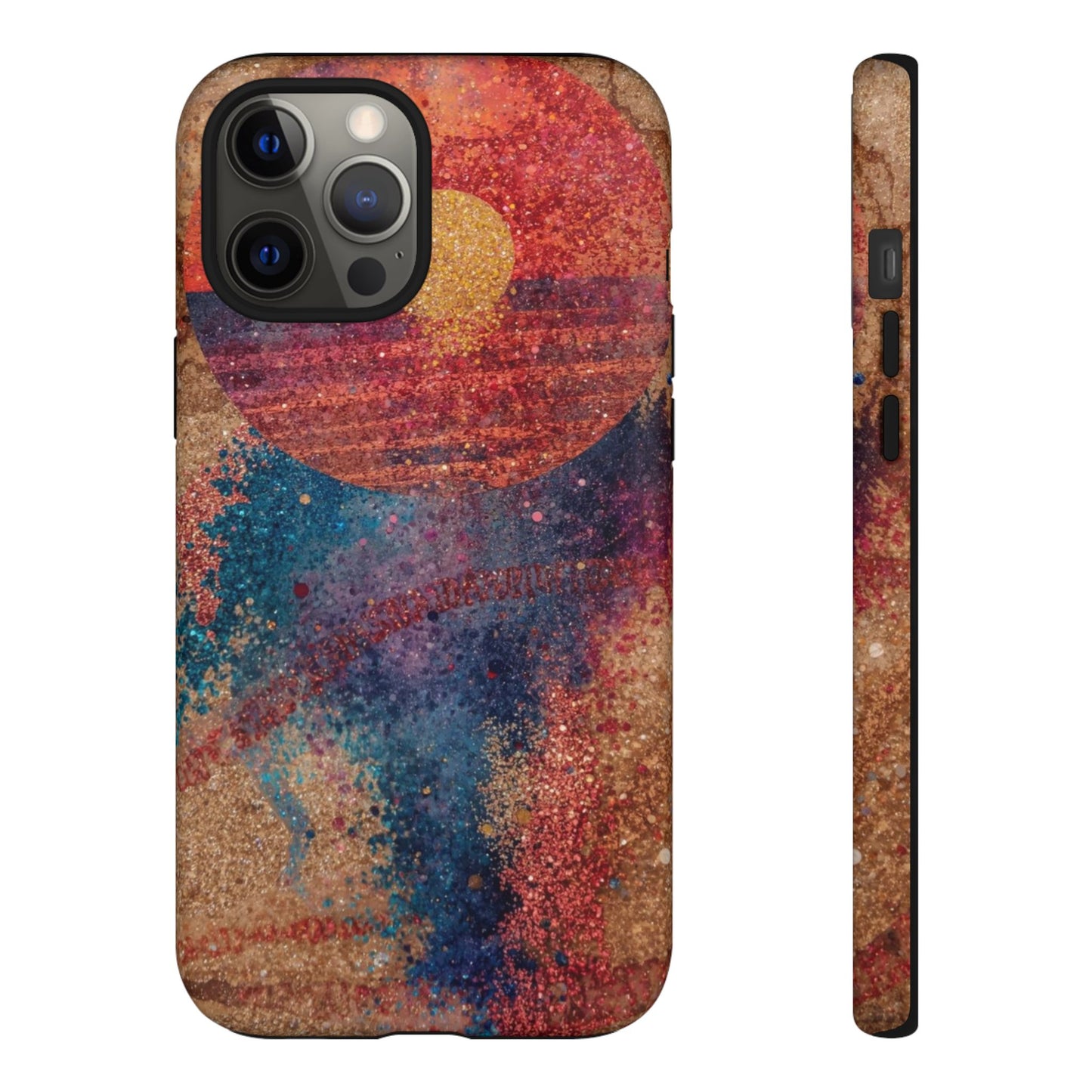 Retro Sunset Tough Phone Case