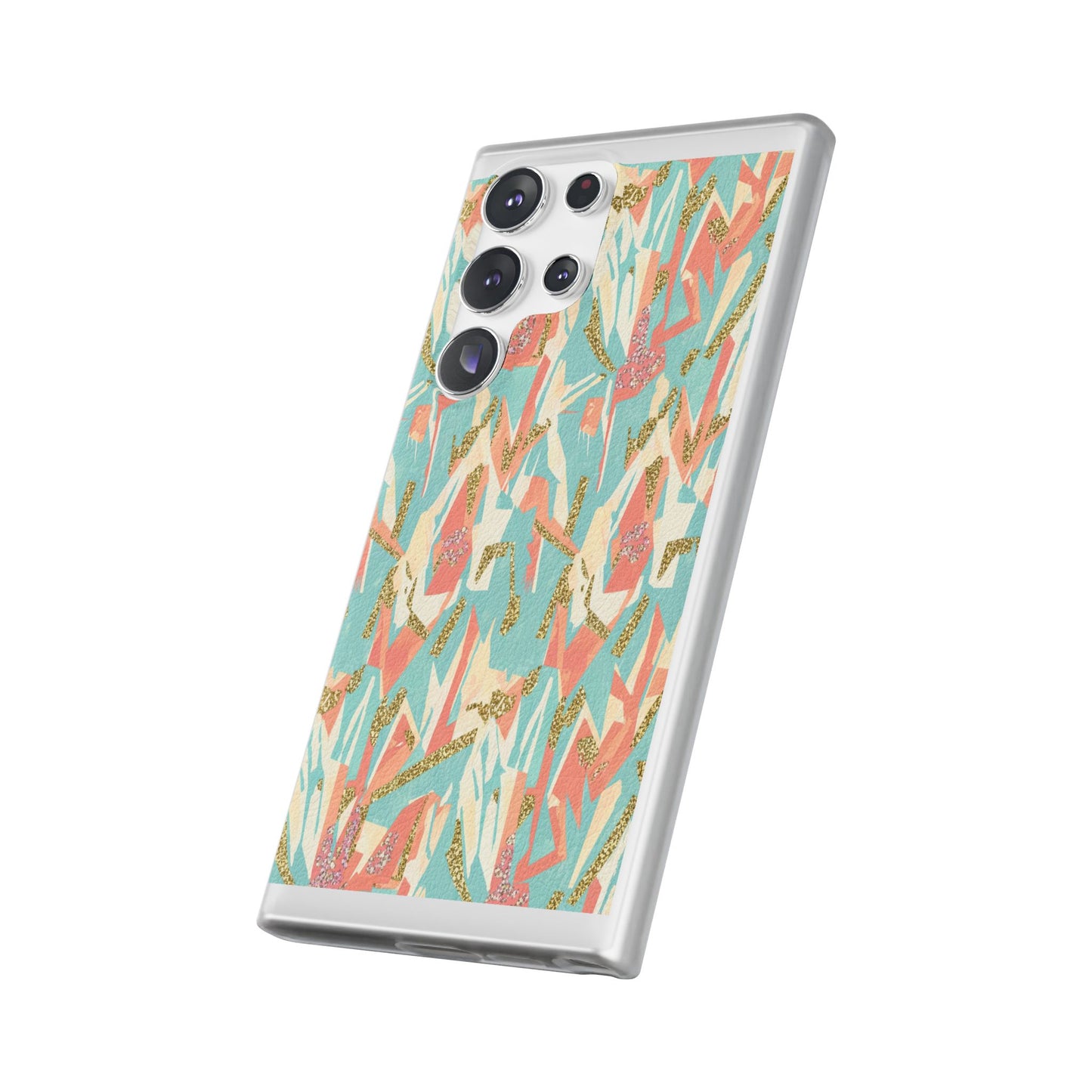 Pastel Abstract Floral Phone Case - Flexi Case