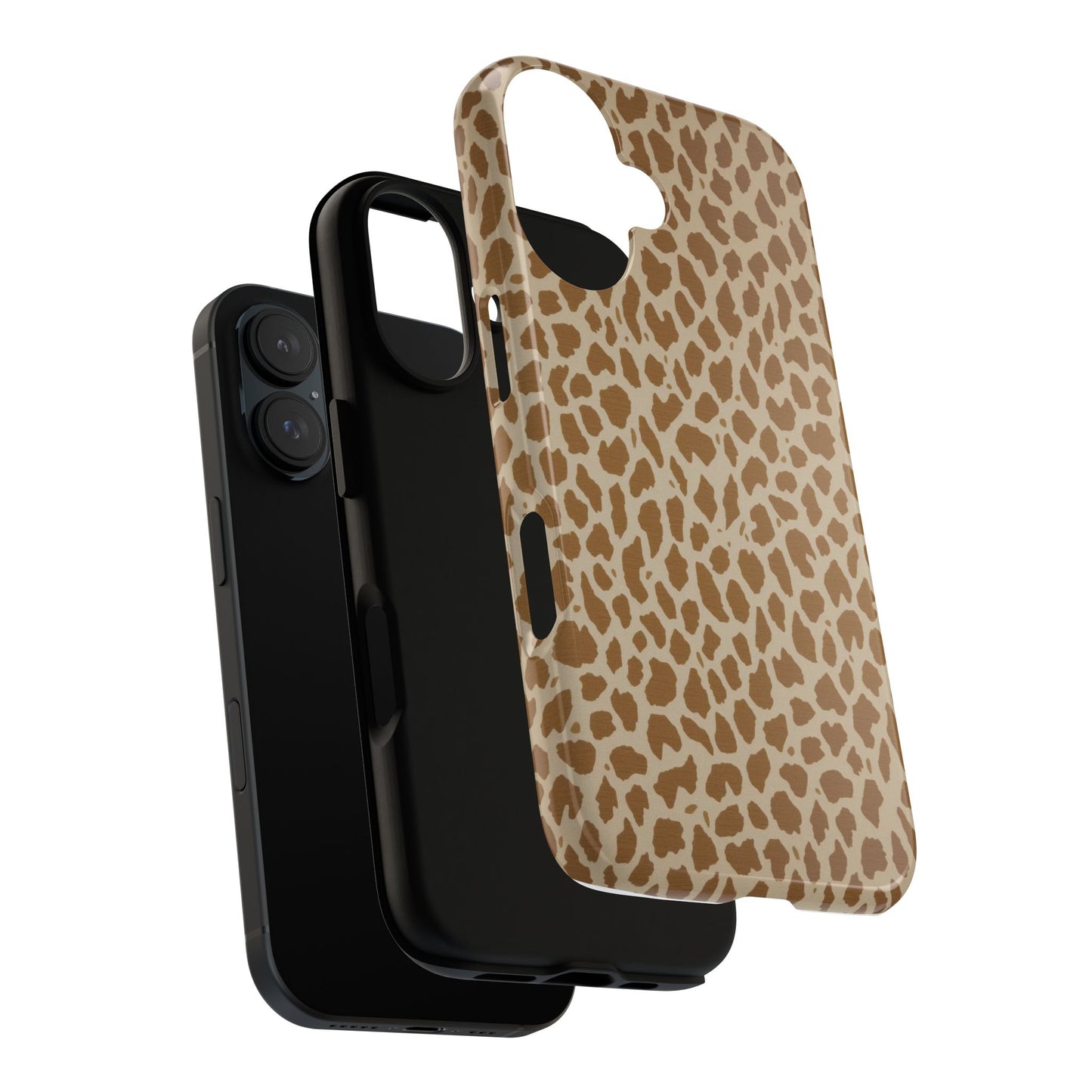 Leopard Print Tough Phone Case — Slim Protective Animal Pattern