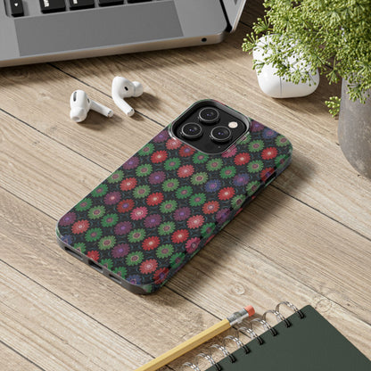 Copy of Floral Sunflower Tough Phone Case — Neutral Daisy Pattern Protective Cover