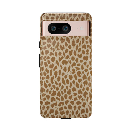 Leopard Print Tough Phone Case — Slim Protective Animal Pattern