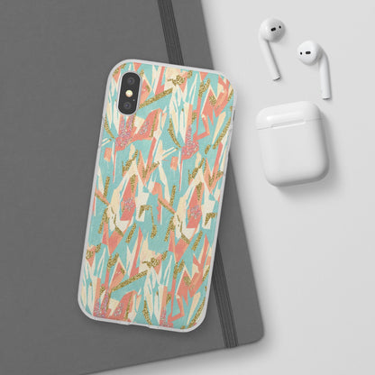 Pastel Abstract Floral Phone Case - Flexi Case