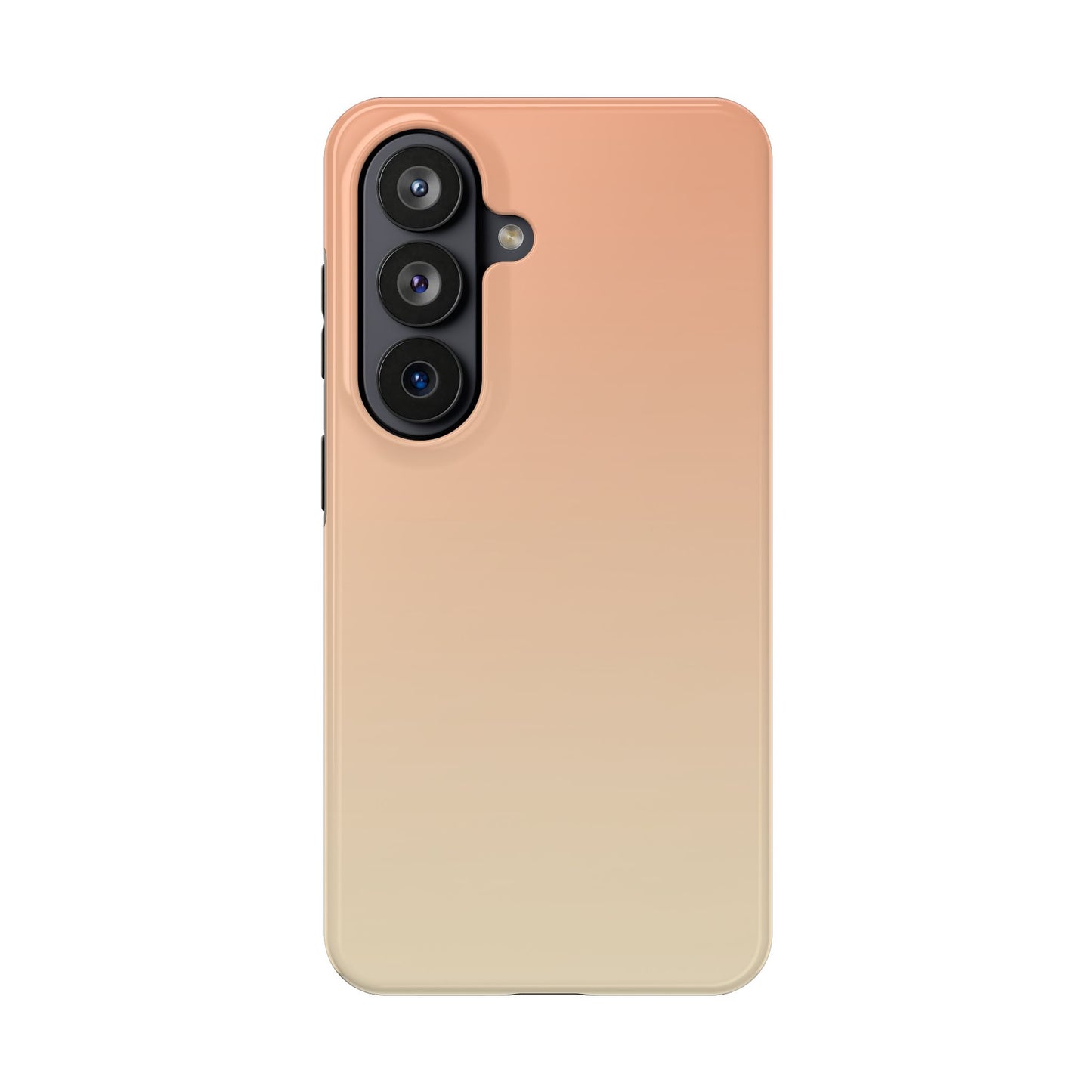 Gradient Tough Phone Case — Peach Ombre Protective Cover