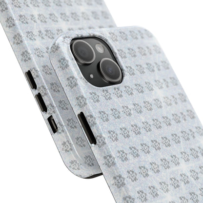 Tough Phone Case — Subtle floral Print Protective Cover