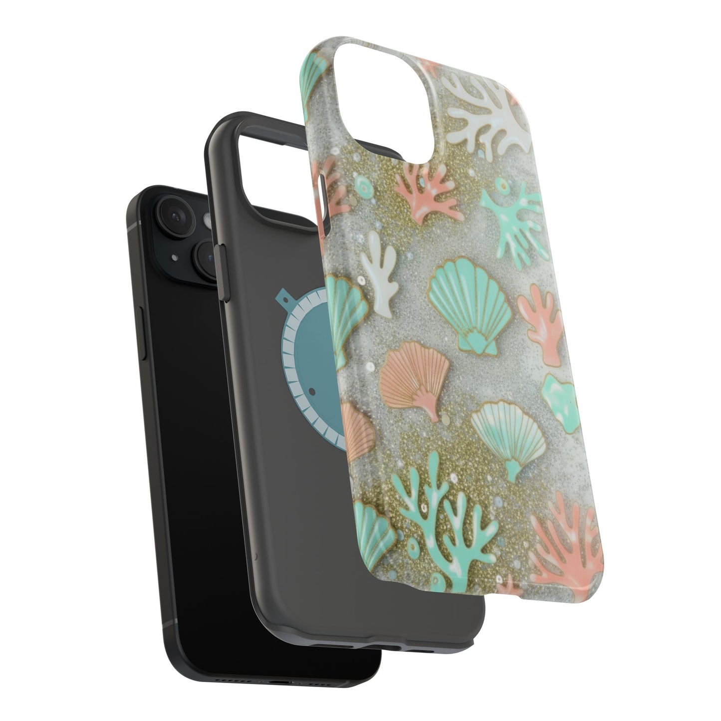 Seashell Coral Magnetic Impact Phone Case