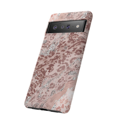 Tropical Monstera Phone Case — Colorful Leaf Protective Tough Case