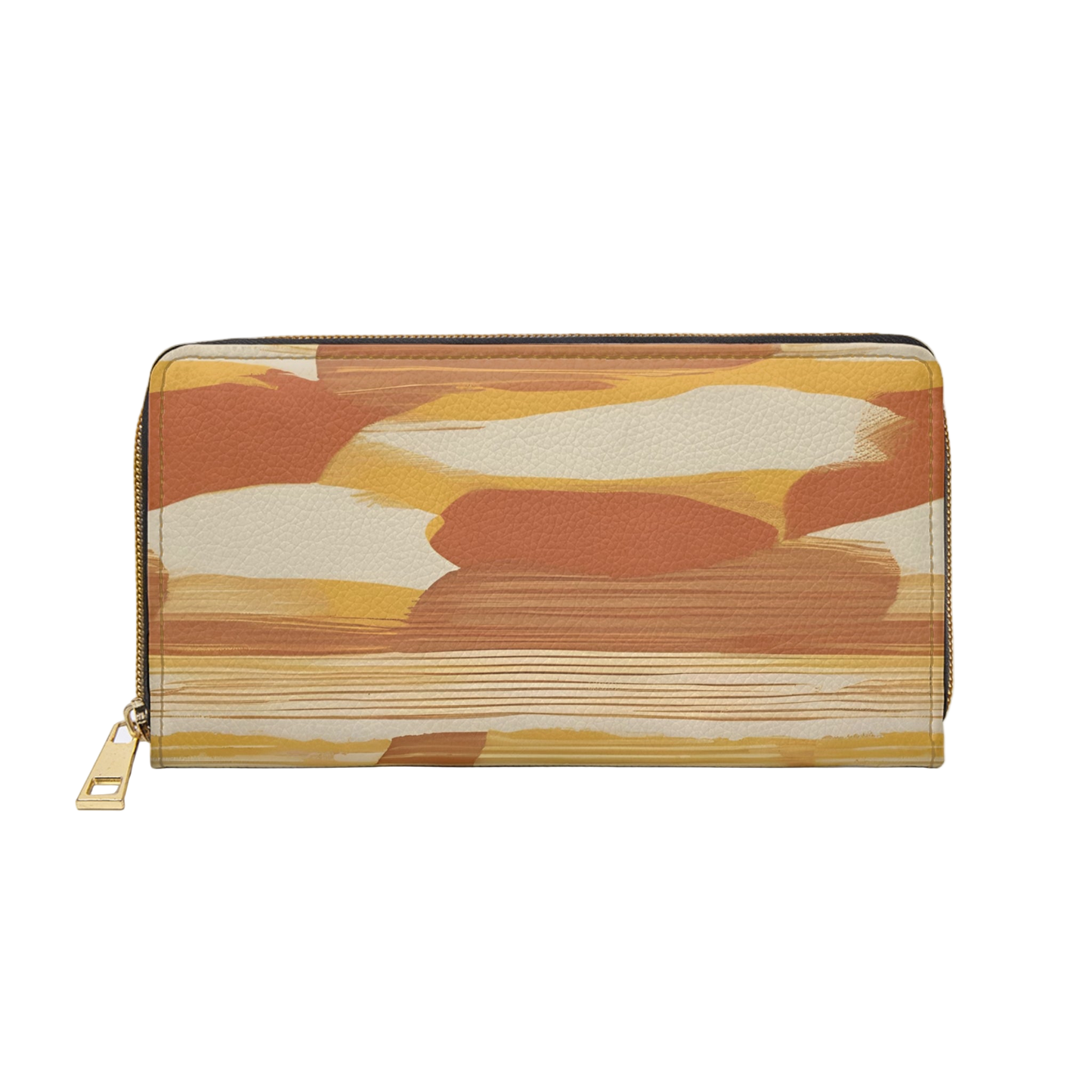 Women's Abstract Coast Wallet - Midseason Zippered Wallet