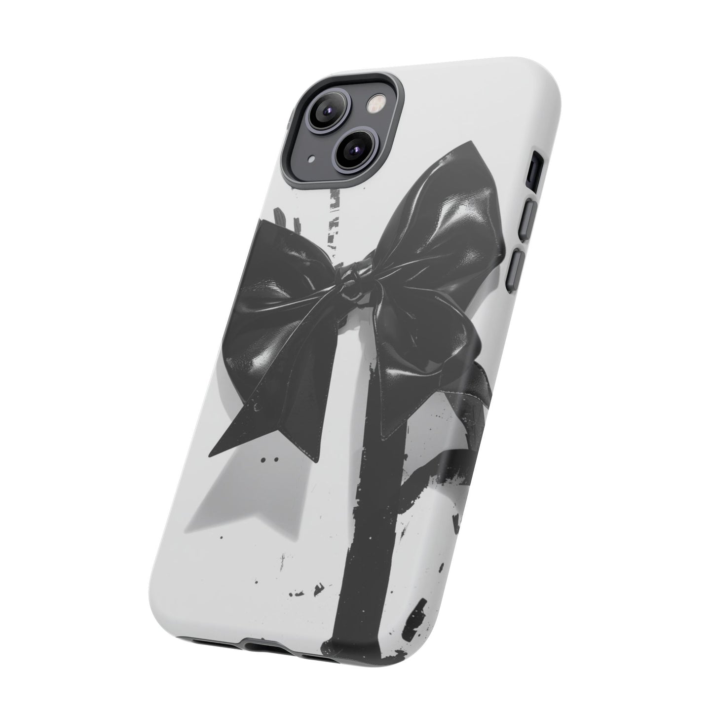 Phone Case — Black Bow Graphic Protective Cover