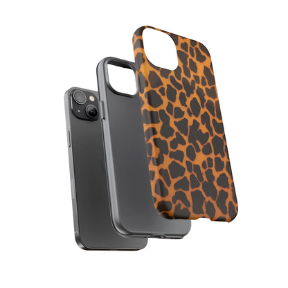 Leopard Print Tough Phone Case — Slim Protective iPhone Cover