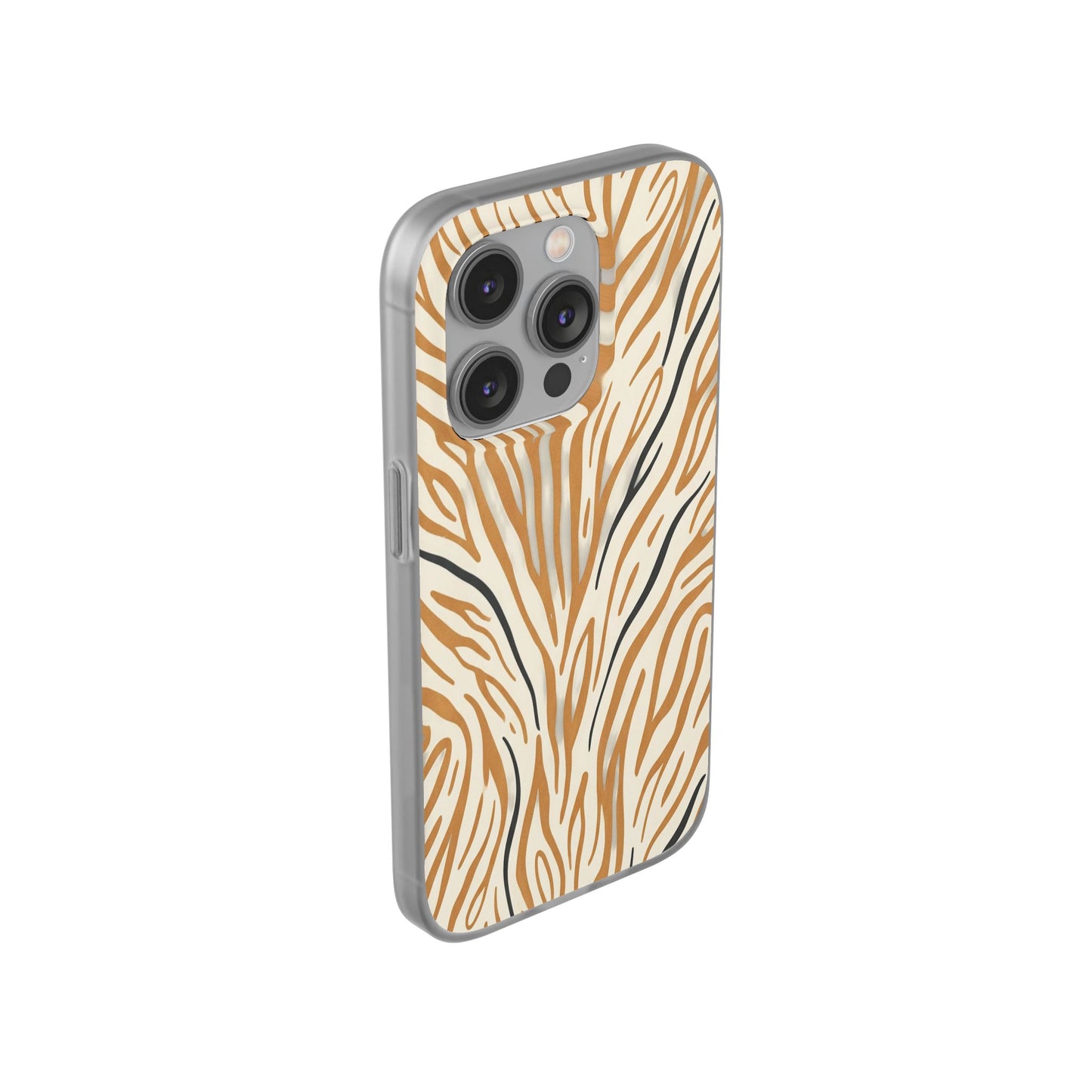 Pink Leopard Print Phone Case – Slim Flexible Protective Cover