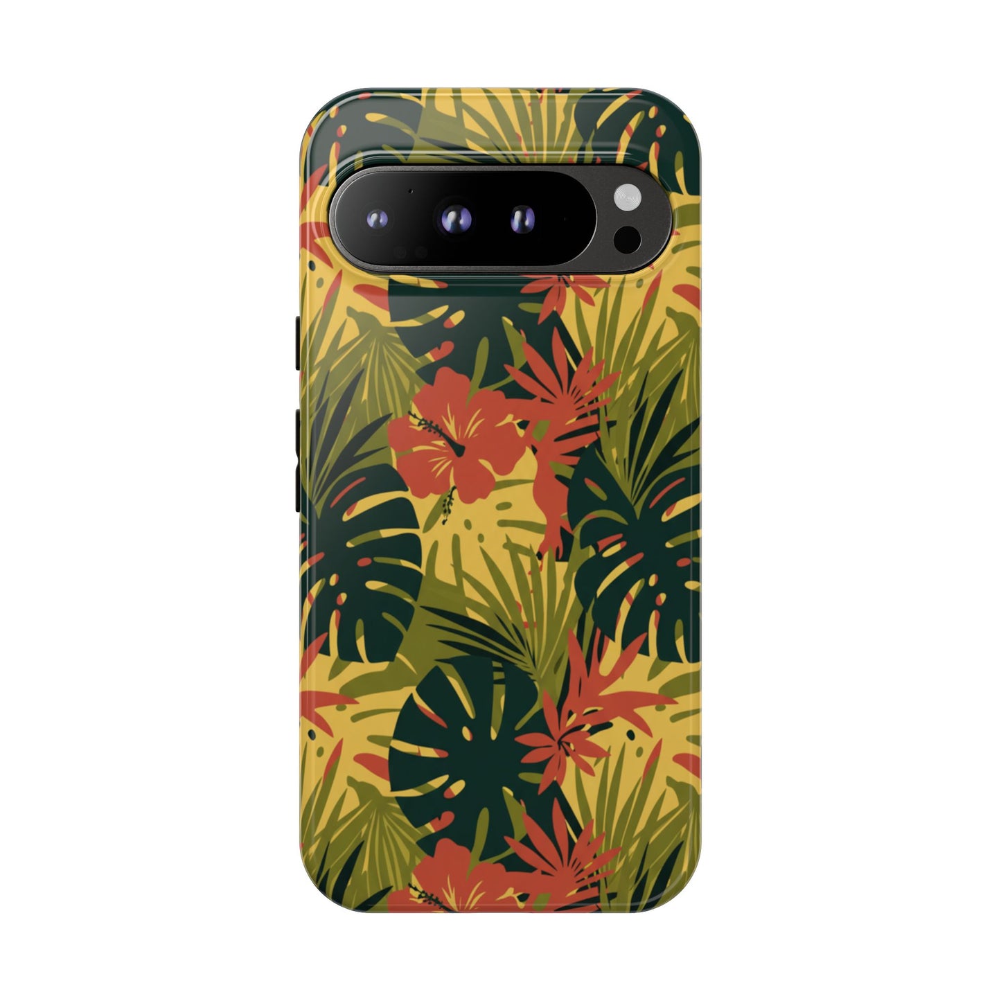 Tropical Hibiscus Phone Case — Durable Floral iPhone Protection