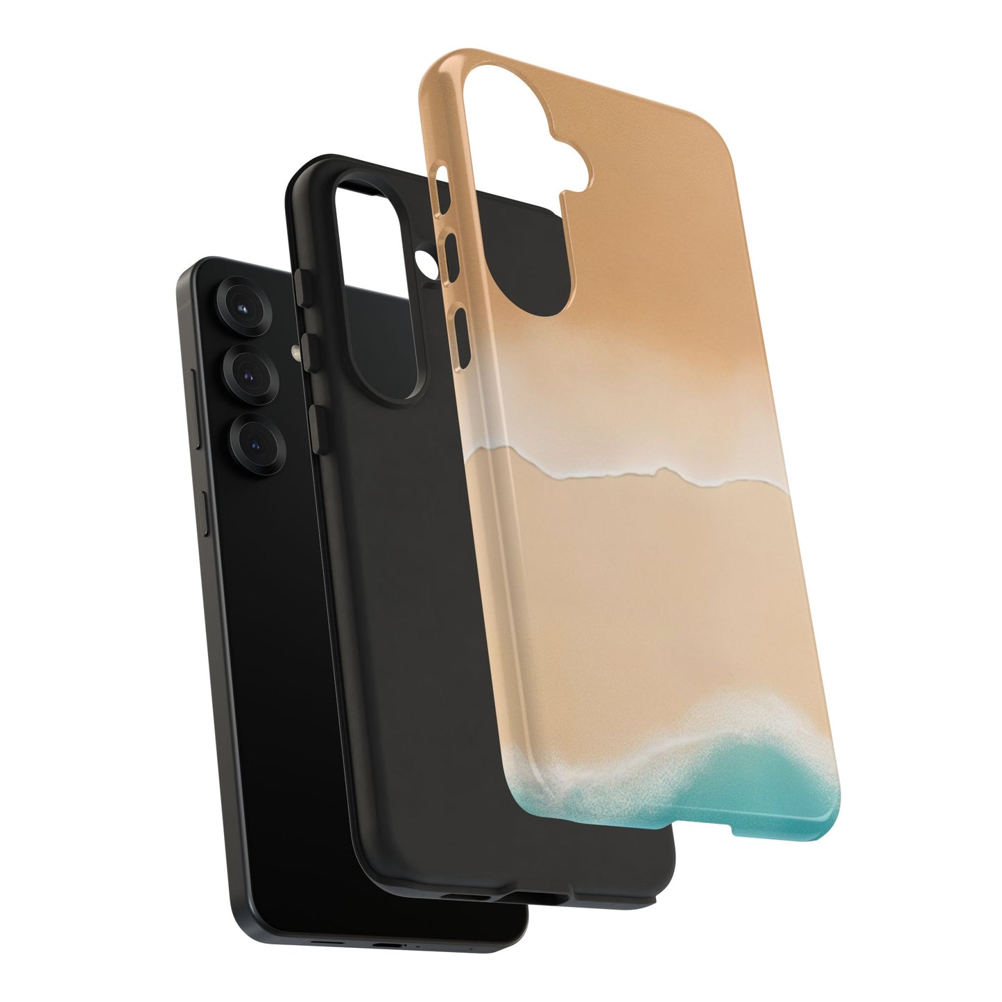 Ocean Shore Tough Phone Case — Beach Wave Protective Cover