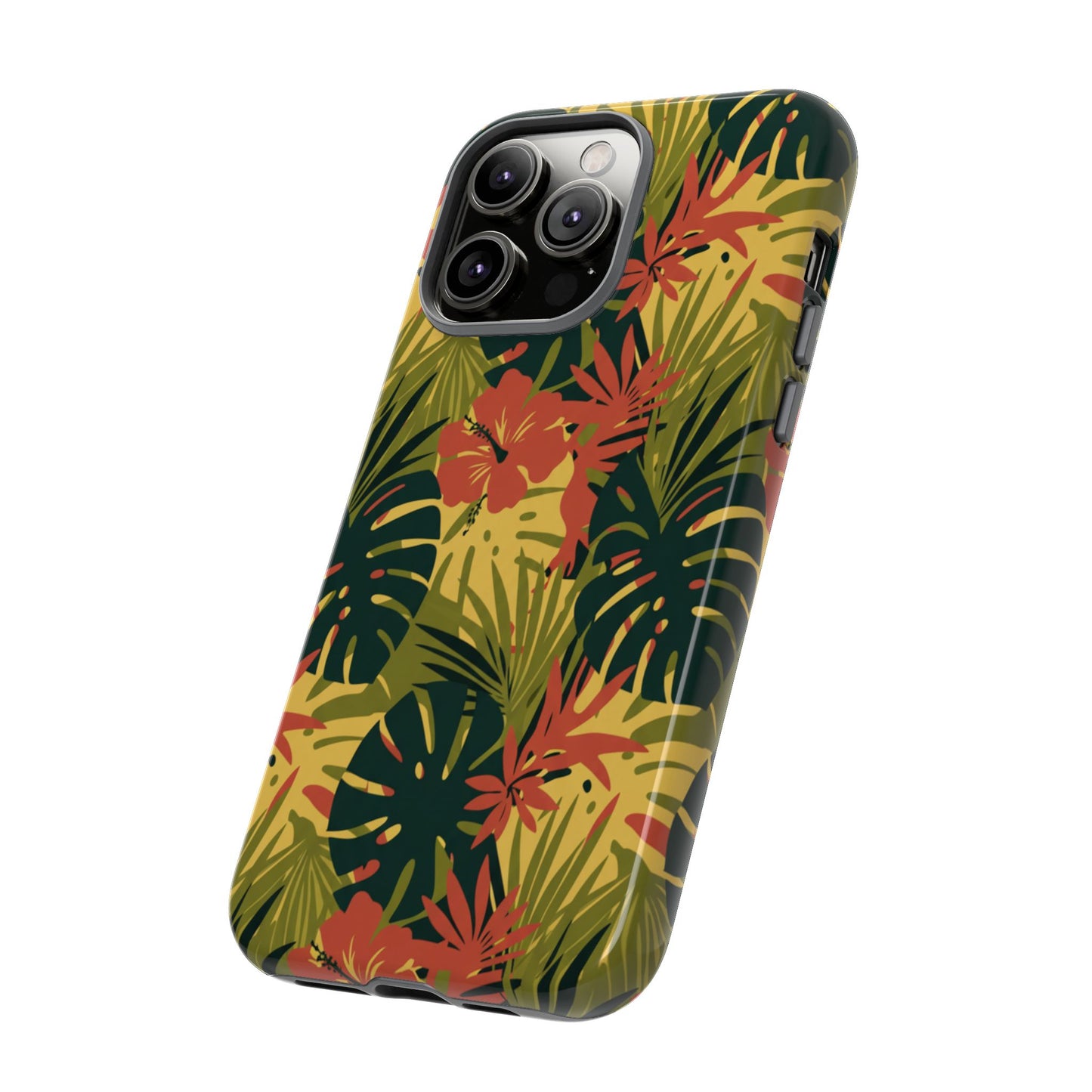 Tropical Hibiscus Phone Case — Durable Floral iPhone Protection