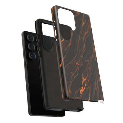 Copper Swirl Phone Case — Tough Protective iPhone Cover