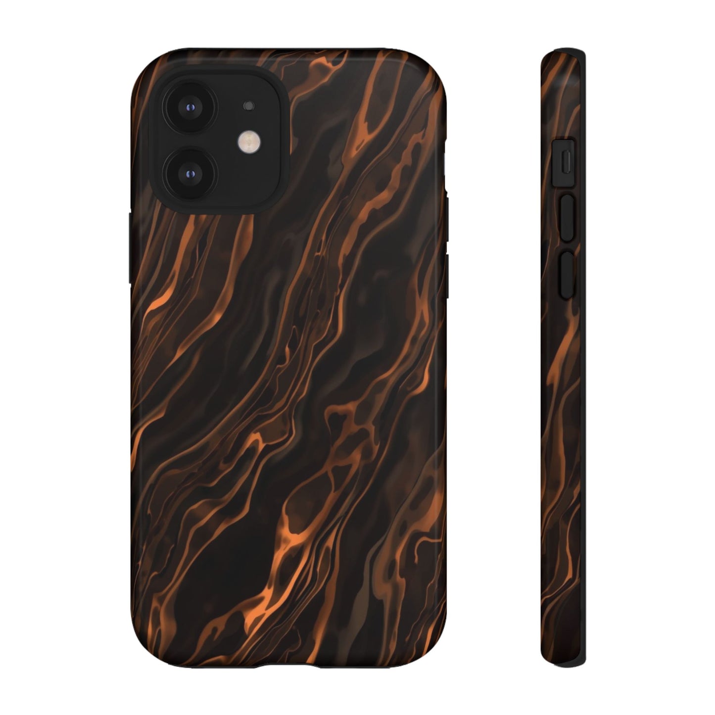 Copper Swirl Phone Case — Tough Protective iPhone Cover