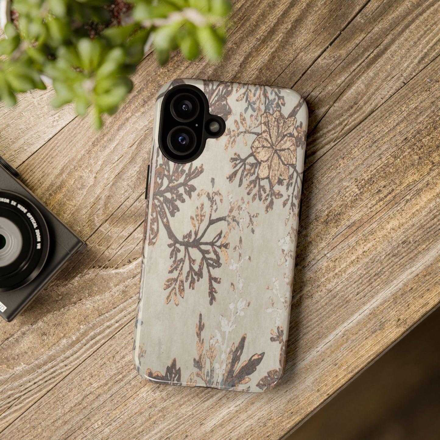 Floral Vintage Tough Phone Case