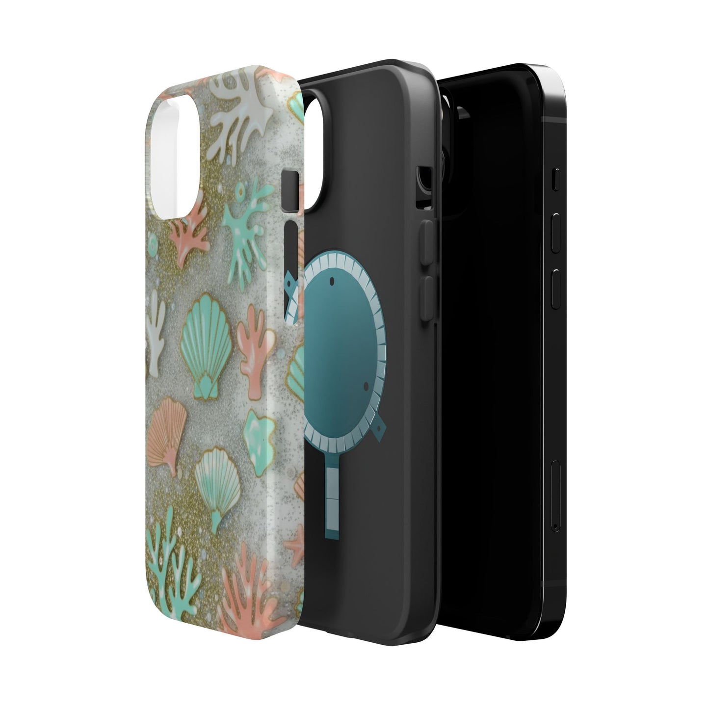 Seashell Coral Magnetic Impact Phone Case