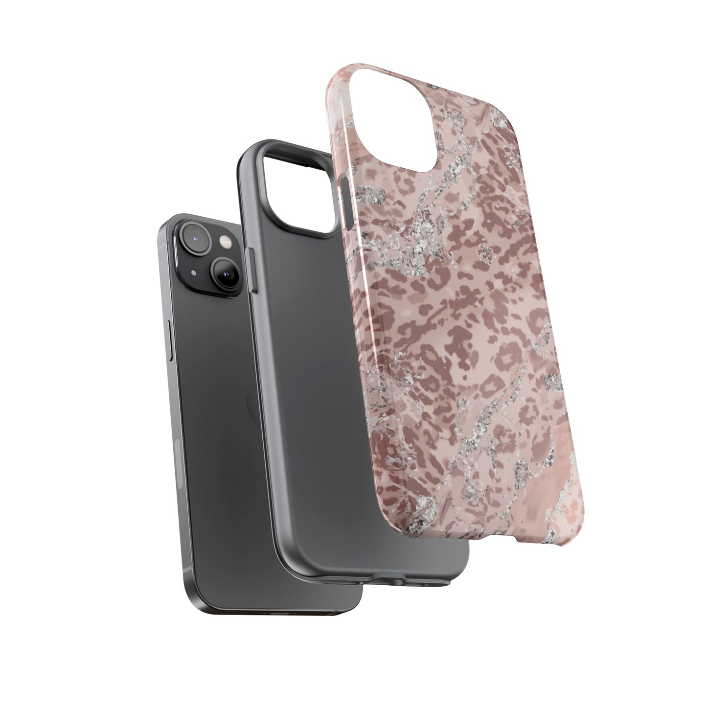 Tropical Monstera Phone Case — Colorful Leaf Protective Tough Case