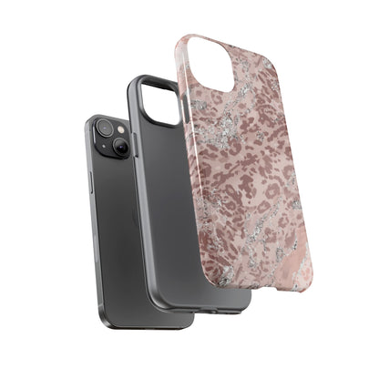 Tropical Monstera Phone Case — Colorful Leaf Protective Tough Case