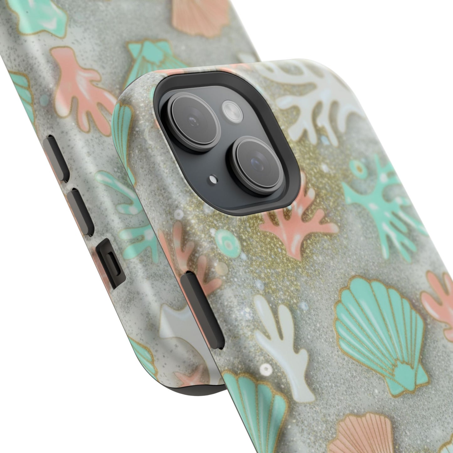 Seashell Coral Magnetic Impact Phone Case