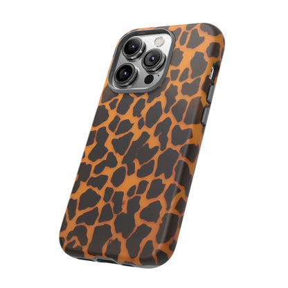 Leopard Print Tough Phone Case — Slim Protective iPhone Cover