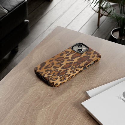 Leopard Print Tough Phone Case
